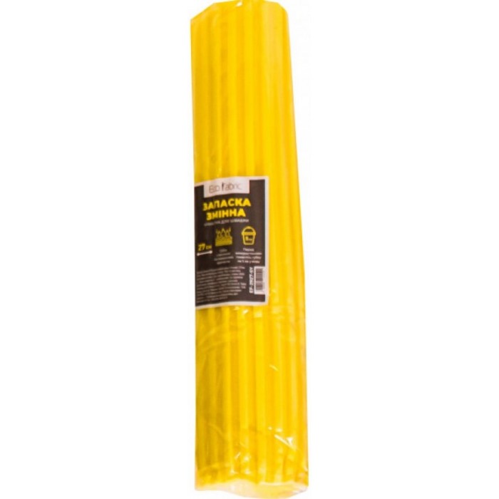 Запаска змінна Eco Fabric PVA для швабри м'яка 27 см (EF-2927-SY) - 
