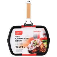 Сковорода гриль Ardesto Gemini AR1934GF, 34×24 см
