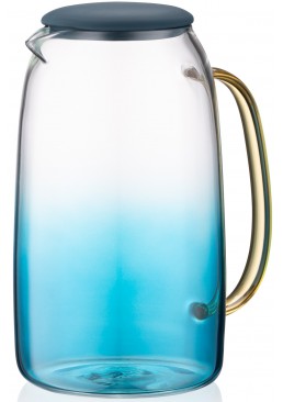 Кувшин ARDESTO Blue Atlantic AR2616BA с крышкой, 1.6 л