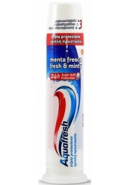 Зубная паста Aquafresh Fresh Minty с дозатором 100мл