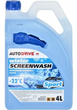 Омыватель стекла зимний Auto Drive AD0123 Sport -22 °C, 4л