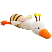 Мягкая игрушка Гусь в костюме пчелки, 70 см