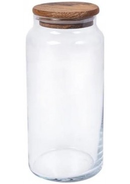 Банка Herevin с деревянной крышкой (232009-000), 1.4 л