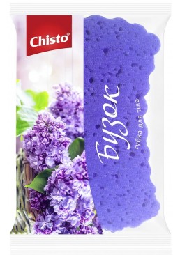 Губка банна Chisto Бузок, 1 шт