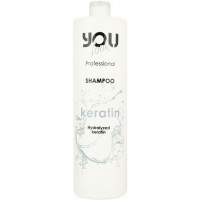 Шампунь You Look Professional Keratin Shampoo с кератином для восстановления волос, 1 л