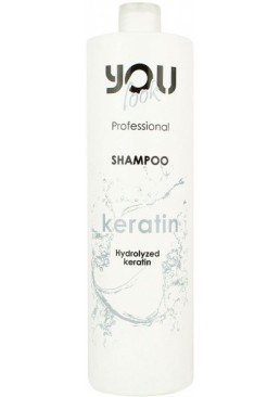 Шампунь You Look Professional Keratin Shampoo З кератином для відновлення волосся, 1 л