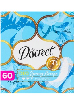 Щоденні прокладки Discreet Deo Spring Breeze, 60 шт