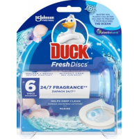 Диски чистоти для унітазу Duck Морська свіжість 6 шт