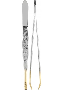 Пинцет косметический  Luxury P-04профессиональный прямой, 1 шт