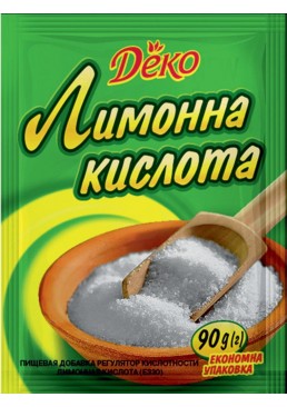 Лимонна кислота Деко, 90 г