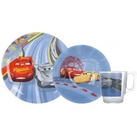 Дитячий набір Luminarc Disney Cars 3 (N5280) из 3 предметів