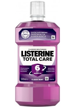 Ополіскувач для ротової порожнини Listerine Total Care, 500 мл