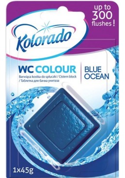 Таблетка для бачка унитаза WC COLOUR Blue Ocean, 1 шт