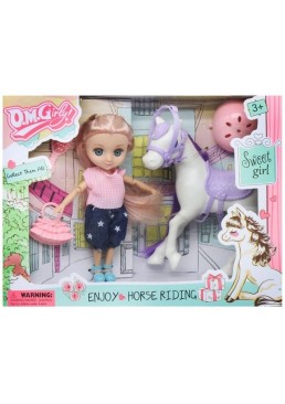 Игровой набор Лялька Мия с конем, 26х7х20 см