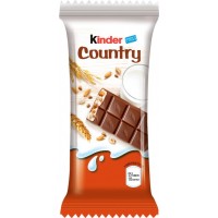 Батончик Kinder Country со злаками, 23.5 г