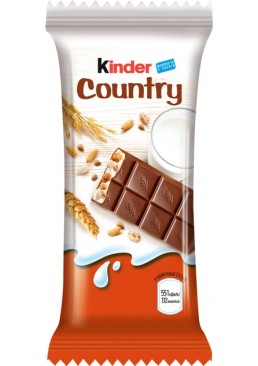 Батончик Kinder Country со злаками, 23.5 г