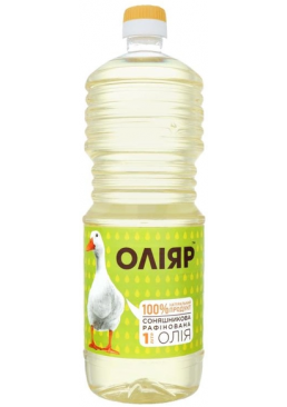 Масло подсолнечное Олияр рафинированное, 1 л