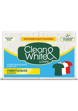 Господарське мило Duru Clean&White Універсальне, 4х120г