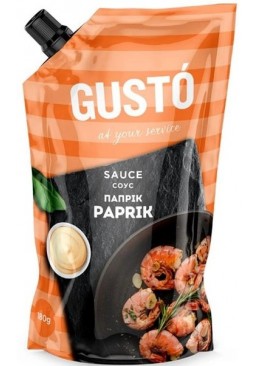 Соус Gusto Paprik 30%, 180г 