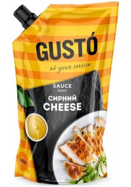 Соус Gusto Cheese 50%, 180г