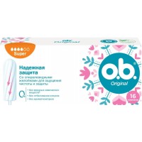 Тампони o.b. Original Super 4 краплі, 16 шт