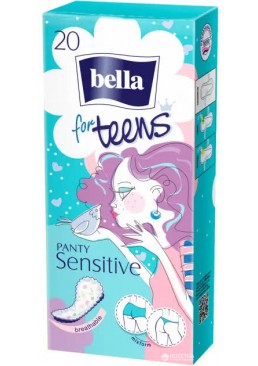 Щоденні прокладки Bella Teens Sensitive, 20шт