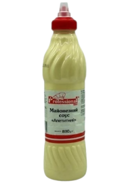 Майонезный соус Professional Аппетитный 15% , 830г