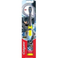 Детская электрическая зубная щетка Colgate Batman на батарейках 3+, 1 шт