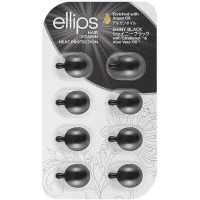 Витамины для волос Ellips Hair Vitamin Ночное сияние с ореховым маслом, 8 шт