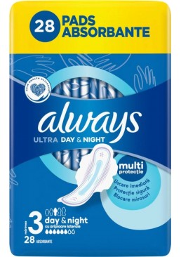 Гігієнічні прокладки Always Ultra Day&Night 6 крапель, 28 шт