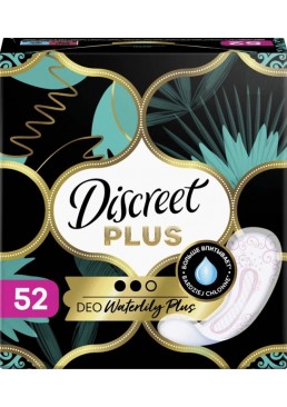 Гігієнічні прокладки Discreet Deo Water Lily Plus, 50 шт 