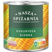 Кукурудза консервована Nasza spizarnia, 340 г