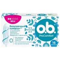 Тампони o.b. ProComfort Mini 2 краплі, 16 шт