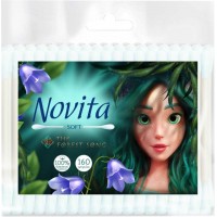 Ватные палочки Novita Soft Mavka, 160 шт