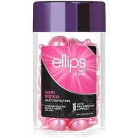 Вітаміни для волосся Ellips Hair Vitamin Відновлення з PRO-кератиновим комплексом, 50 шт
