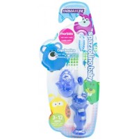 Зубная щетка Farma Line детская Teddy Bear, 3-12 лет