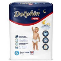 Подгузники-трусики детские Dolphin Exta large  6 (15+ кг), 20 шт 
