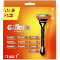 Станок для гоління Gillette Fusion5 + змінні касети, 11 шт