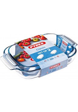 Набор форм Pyrex Classic 39х25+35х23 см, 2 шт