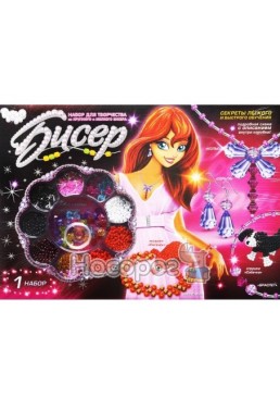 Набір для дитячої творчості Danko Toys Бісер великий, 1 шт