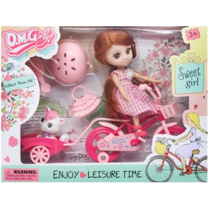 Игровой набор Кукла Лора на прогулке, 1 шт - 