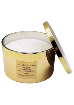 Свеча ароматизированная Pepco Home Sweet Campfire (cладкий костер), 1 кг
