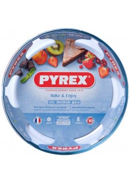 Форма скляна Pyrex B&E кругла 2.1 л, 26 см