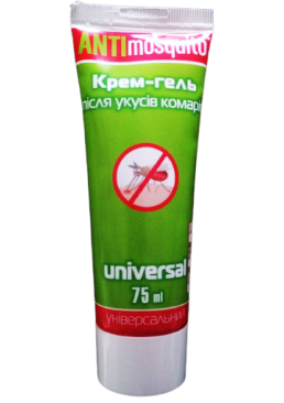 Крем-гель после укусов комаров Anti mosquito, 75 мл
