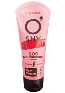 Крем для ног O`shy SOS восстановление, 75 мл