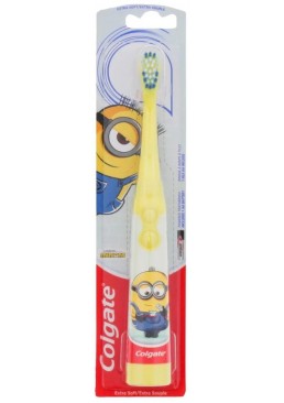 Дитяча електрична зубна щітка Colgate Minions на батарейках 3+, 1 шт