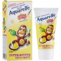 Зубная паста для детей Aquarelle Тутти-фрутти, 50 мл