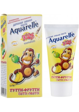 Зубна паста для дітей Aquarelle Тутті-фрутті, 50 мл