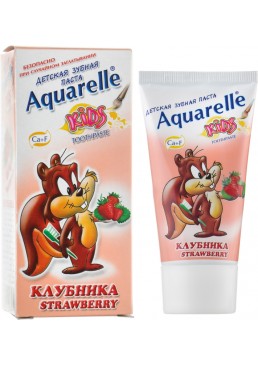 Зубна паста для дітей Aquarelle Полуниця, 50 мл