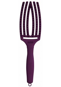 Щетка массажная Olivia Garden Finger Brush Deep Purple, 1 шт